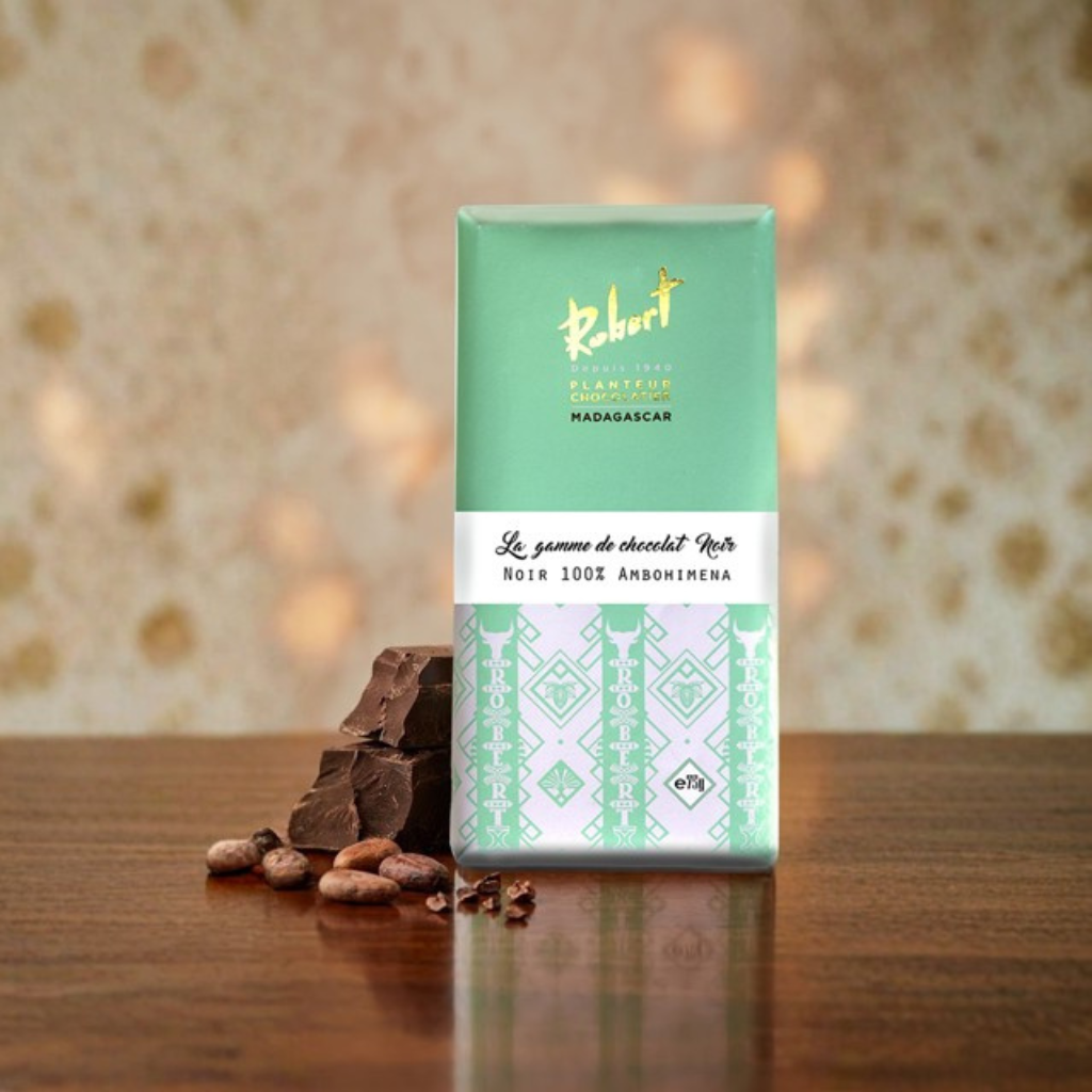 Tablette de chocolat noir 100% "Terroir Ambohimena" - Bas sambirano