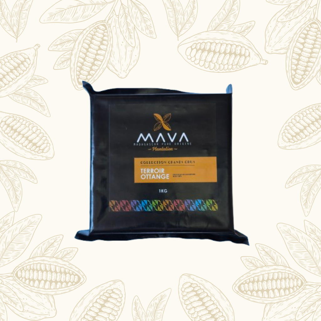 1kg de chocolat de couverture noir 100% TERROIR OTTANGE - Collection "Grands Crus"