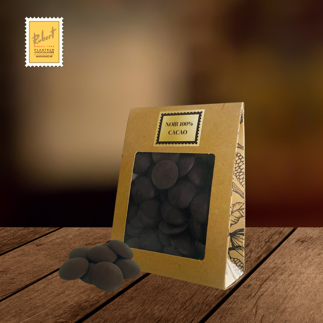 [DN100] Drops de chocolat noir 100% cacao